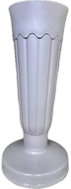 Z - TRADE Madona hřbitovní váza se zátěží 32 cm, šedá - Decoration