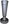 Madona Grave Vase with Weight 32cm, Graphite