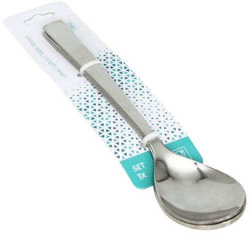 Home Elements Alpha soup spoon 3 pcs - Spoon - Main image
