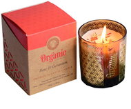 Arôme Organická sójová vonná svíčka Rose & Geranium, 200 g - Candle