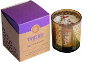 Arôme Organická sójová vonná svíčka Sage & Lavender, 200 g - Candle
