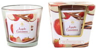 Arôme Svíčka ve skle, Apple & Cinnamon, 120 g - Svíčka