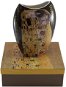 Home Elements Váza 20 cm Klimt Polibek tmavá - Váza