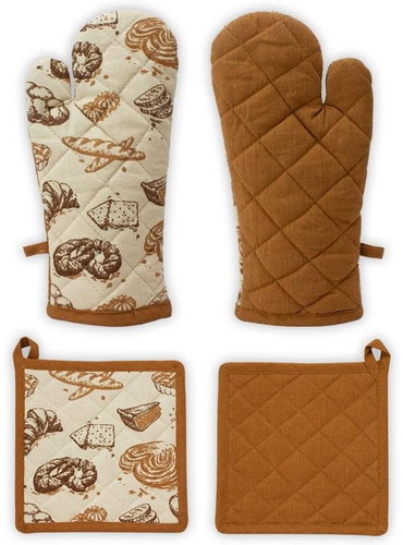 Home Elements Magnetic potholder and mat Pastry - Oven Mitt - Main image