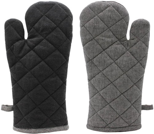 Home Elements Magnet potholder dark and light grey - Oven Mitt - Main image