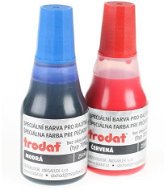 TRODAT Stamp Colour 7010 Blue + Red - 2 pcs - Stamp Ink