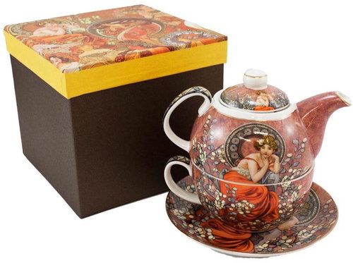 Home Elements Tea set 3 pcs, Moss dark - Tea Set - Main image