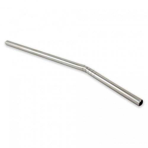 Home Elements Stainless steel straws (6 mm) 6 pcs, with cleaning brush - Straw - Main image