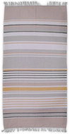 Home Elements Fouta towel 90 × 170 cm, Grey-orange - Towel
