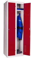 Trestles Wardrobe red - Workshop Cabinet