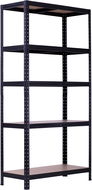 Trestles Policový regál RHU 1800 × 900 × 400 mm, černý - Regál