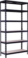 Trestles Bazarový regál RR2 2300 × 1200 × 450 mm, černý - Regál