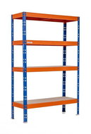 Trestles Shelf rack 1700 × 1400 × 700 mm, 4 shelves - Shelving Unit