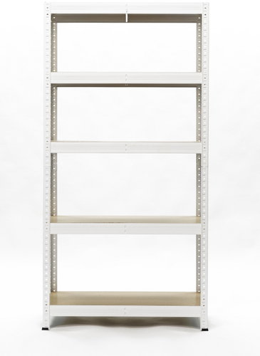 Trestles Shelf rack 1800 × 1000 × 400 mm, load capacity 2100 kg, white - Shelving Unit - Main image