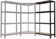 Trestles Extension for corner weight rack 1800 × 1000 × 400 mm, load capacity 800 kg - Shelving Unit