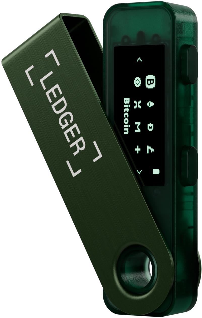 Ledger Nano S Plus Emerald Green Crypto Hardware Wallet 21 390 Ft-ért -  Hardver pénztárca | Alza.hu