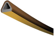 Trelleborg TLT window and door seals, profile D 100 H, 9 × 8 mm, brown, 2 × 50 m - Window Seals
