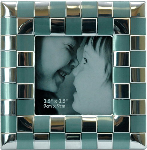 Tradag Photo Frame 9 × 9cm Green - Photo Frame - Main image
