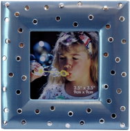 Tradag Blue Polka Dot - Photo Frame