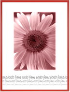 Tradag Photo Frame 60 x 80cm Red - Photo Frame