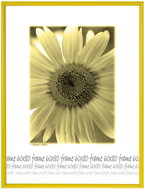 Tradag Photo Frame 60 x 80cm Yellow - Photo Frame
