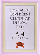 Tradag Photo Frame 21 × 29,7cm Pink - Photo Frame