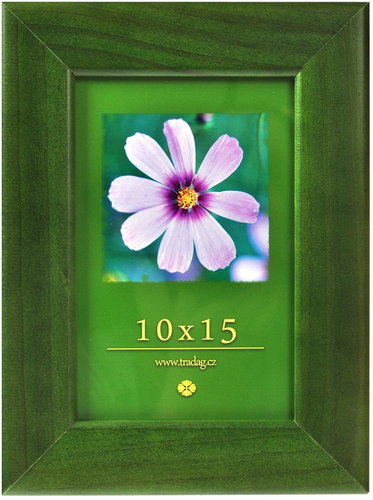 Tradag Photo Frame 10 x 15cm Green - Photo Frame - Main image