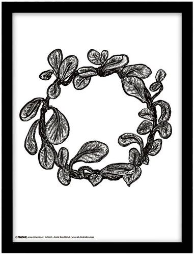 Tradag Anet 30 × 40 cm, black - Photo Frame - Main image