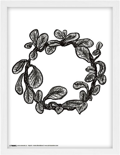 Tradag Anet 30 × 40 cm, white - Photo Frame - Main image