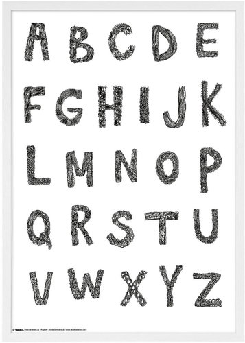 Tradag Anet 70 × 100 cm, white - Photo Frame - Main image