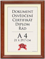 TRADAG hnědé dřevo 21 x 29,7 - A4 - Fotorámeček