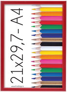 TRADAG Polaris red 21 x 30 / A4 - Photo Frame