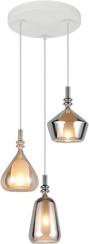 TRIO Aldea white - Chandelier - Main image