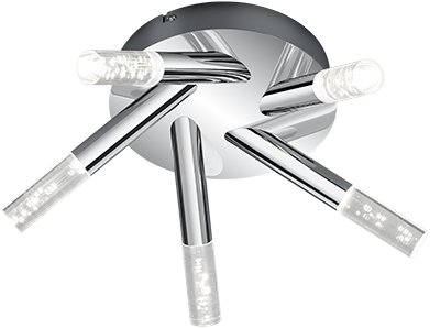 TRIO Bolsa silver - Ceiling Light - Main image