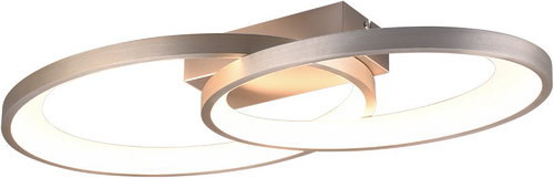 TRIO Malaga silver - Ceiling Light - Main image