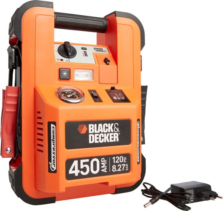 Black decker 450 amp deals jump starter charger