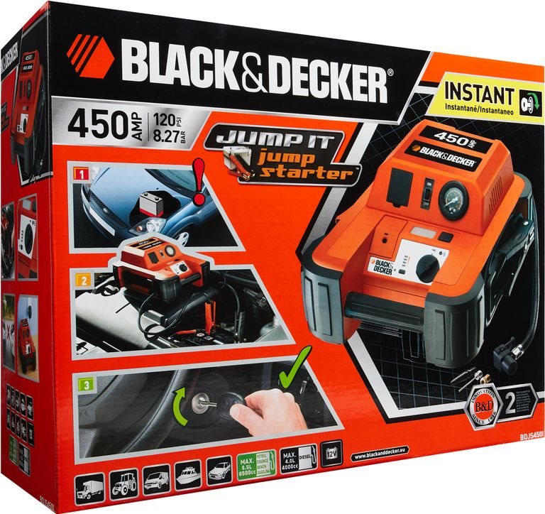 Black Decker BDJS450I Jump Starter Alza.cz