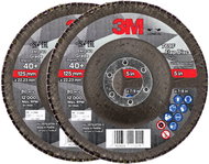 3M 769F Laminate Wheel, diameter 125 mm, grit 40+, 2 pcs - Lamellar Disc