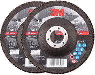 3M 769F Laminate Wheel, diameter 125 mm, grit 60+, 2 pcs - Lamellar Disc