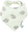Bib scarf - white, fish