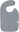 Baby bib - Grain Blue