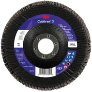 3M Cubitron 3 Laminated Wheel 1169F, T27, 125 mm × 22.23 mm, grit 40+ - Lamellar Disc
