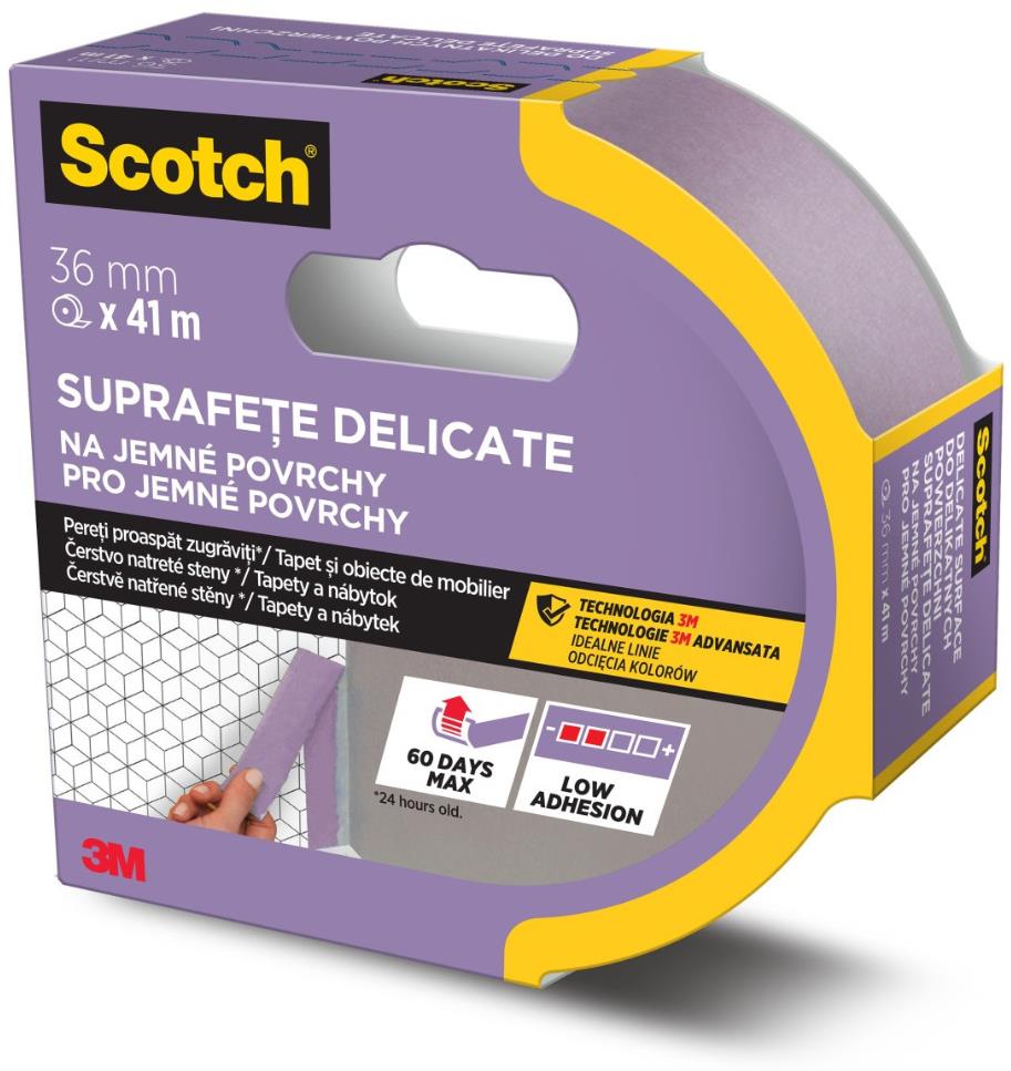 3M™ Scotch™ 2080 Univerzális maszkolószalag, 36 mm × 41 m, kényes felületekhez