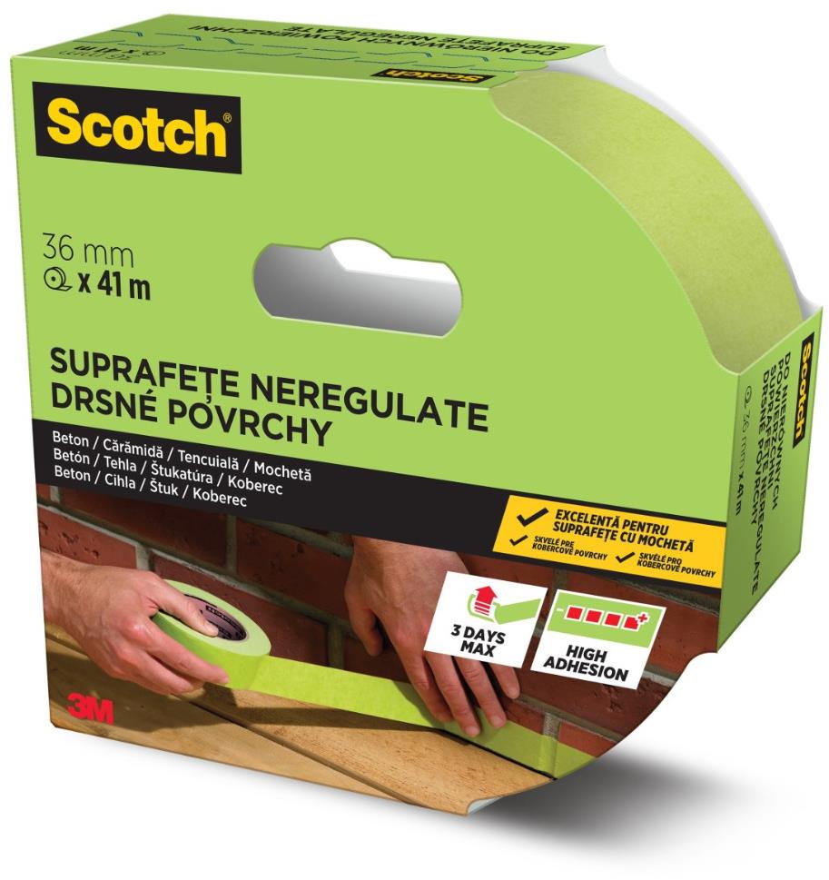 3M™ Scotch™ 2060 Univerzális maszkolószalag, 36 mm × 41 m, durva felületekhez