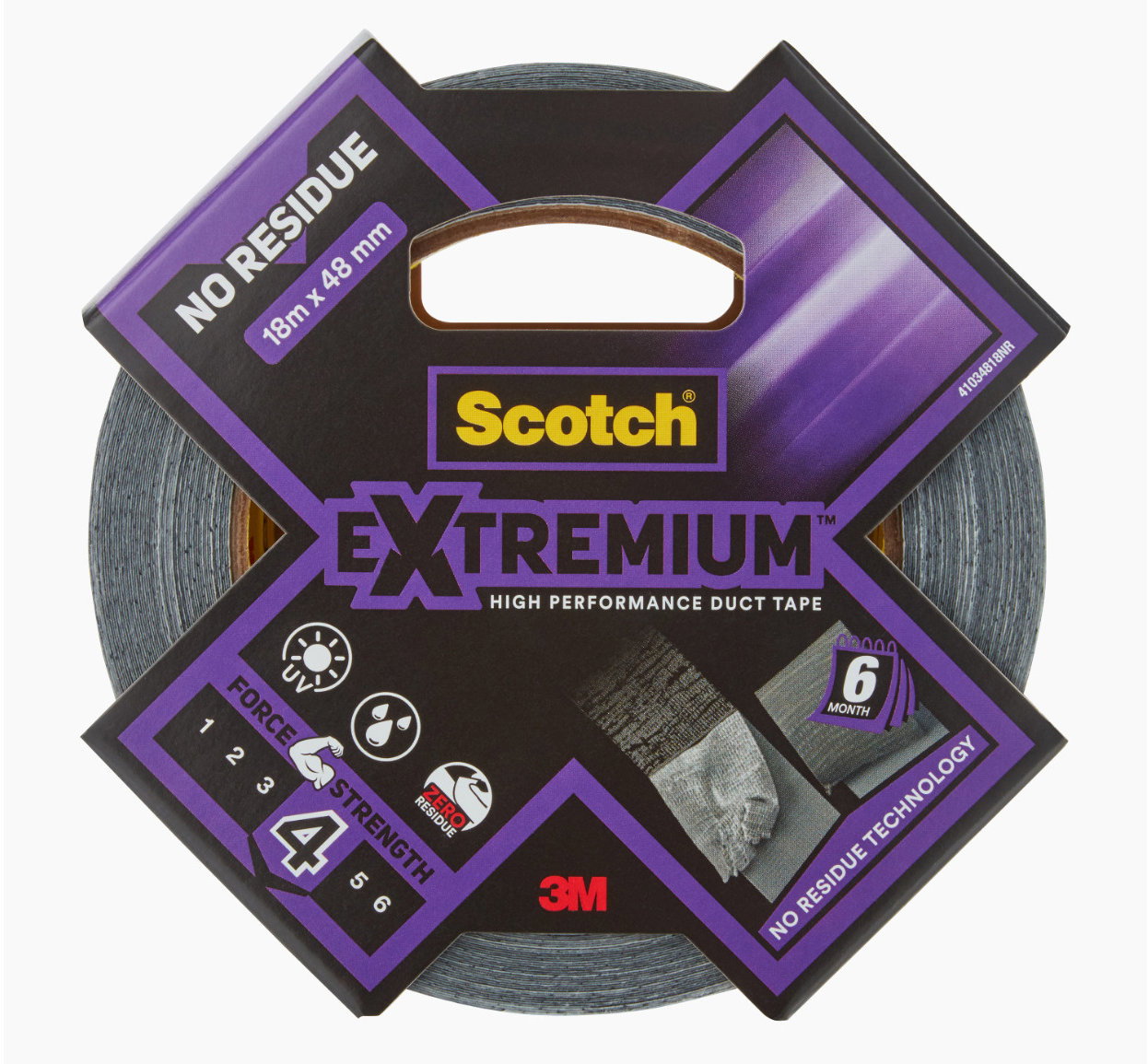 3M Scotch® Extremium™ No Residue, 18,2 m × 48 mm