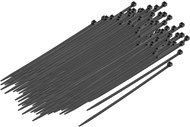 3M Scotchflex™ FS 200 CW-C, 200 mm × 4,8 mm, černé, 100 kusů - Stahovací pásky