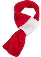 TRIXIE Xmas SCARF Christmas velvet scarf, red/white - Dog Scarves