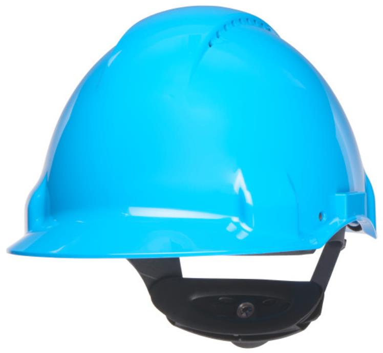 3M™ Uvicator védősisak állítókerékkel, kék
