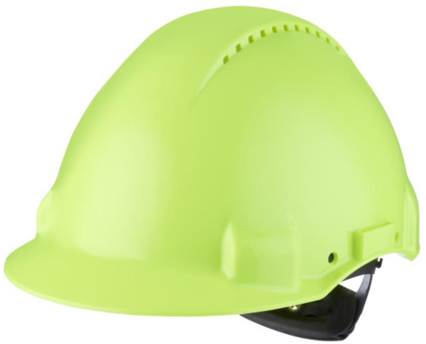 3M™ Uvicator védősisak állítókerékkel, Hi-Viz kivitel