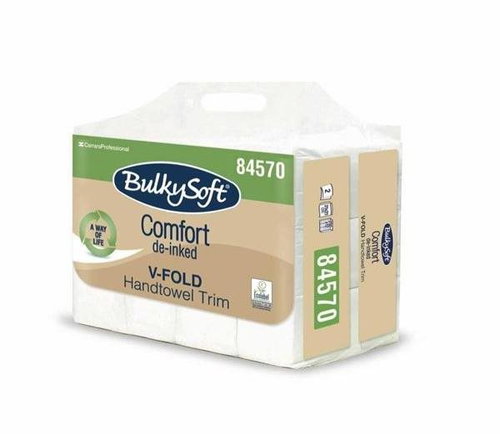 BulkySoft  Skl. Papír.ručníky - V,2vrstvé,12×250 ks - Hand Paper Towels - Main image